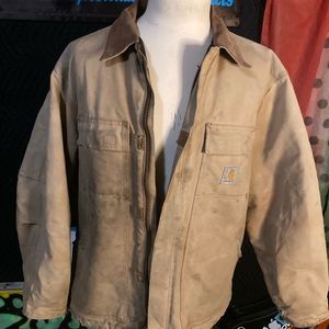 Vintage Carhartt Quilt Lined Canvas jacket